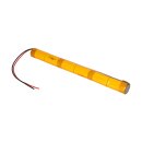 Akkupack 7,2V 2500mAh C NiCd Notleuchten HT 20cm Kabel Stange L61NICD2500