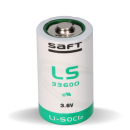 Saft Lithium 3,6V Batterie LS 33600 D - Zelle