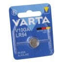 Varta Knopfzelle Electronics V 10 GA Alkaline 1,5 V 1er...