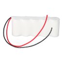 Akkupack 6V 2500 mAh C NiCd Notleuchten HT 20cm Kabel F51NICD2500