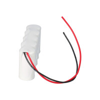 Notleuchtenakku 6V 2500mAh NiCd C F1x5 HT | 20cm Kabel 5