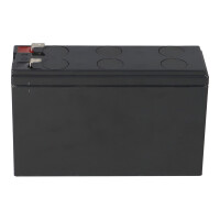 CSB HR1224W High-Rate AGM Bleiakku 12V 6Ah 24 W/Zelle bei 15
