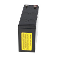CSB HR1224W High-Rate AGM Bleiakku 12V 6Ah 24 W/Zelle bei 15