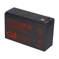 CSB HR1224W High-Rate AGM Bleiakku 12V 6Ah 24 W/Zelle bei 15