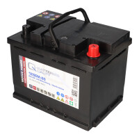 Q-Batteries 12SEM-60 12 V 60 Ah (C20) Semitraktionsbatterie 