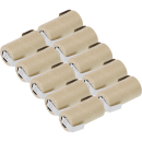 10x XCell Akku Sub-C 1,2V 2000mAh X2000SCR Hochstrom Z...