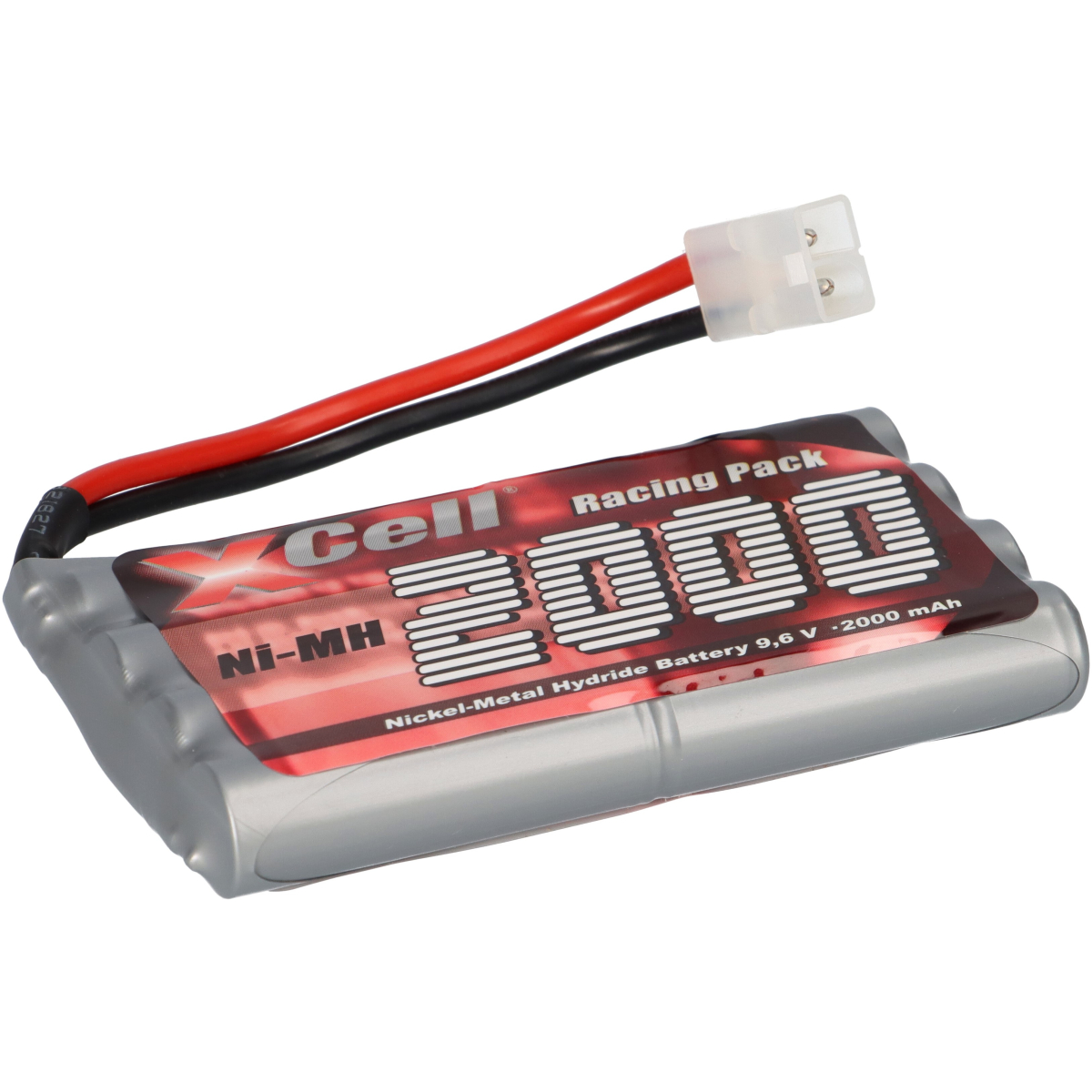 XCell RC-Pack 9,6V / 2000mAh - L4x2 Zelle AA Tamiya-Stecker