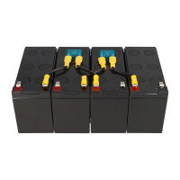 CSB-SCD8 für APC RBC8 – Smart-UPS 1400 – 4x