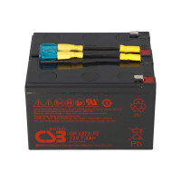 CSB-SCD9 für APC RBC9 - Smart-UPS 700 RM - 2x 12V 7,2Ah