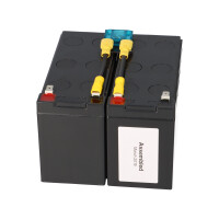 CSB-SCD9 für APC RBC9 - Smart-UPS 700 RM - 2x 12V 7,2Ah