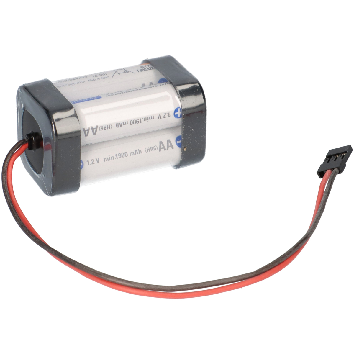 eneloop Akkupack 4,8V / 2000mAh - F2x2 passend für Graupner Zelle eneloop AA