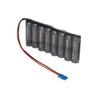 eneloop NiMH Akkupack 9,6V 2500mAh F1x8 – Futaba-Empf&