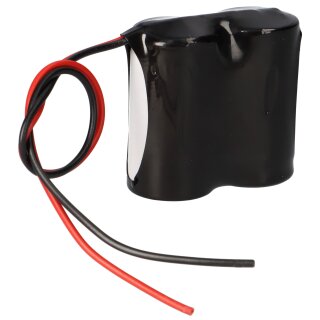 Akkupack 2,4V 2500 mAh C NiCd Notleuchten HT 20cm Kabel Reihe F21NICD2500