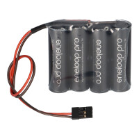 eneloop NiMH Akkupack 4,8V 2500mAh F1x4 – Graupner-Ans