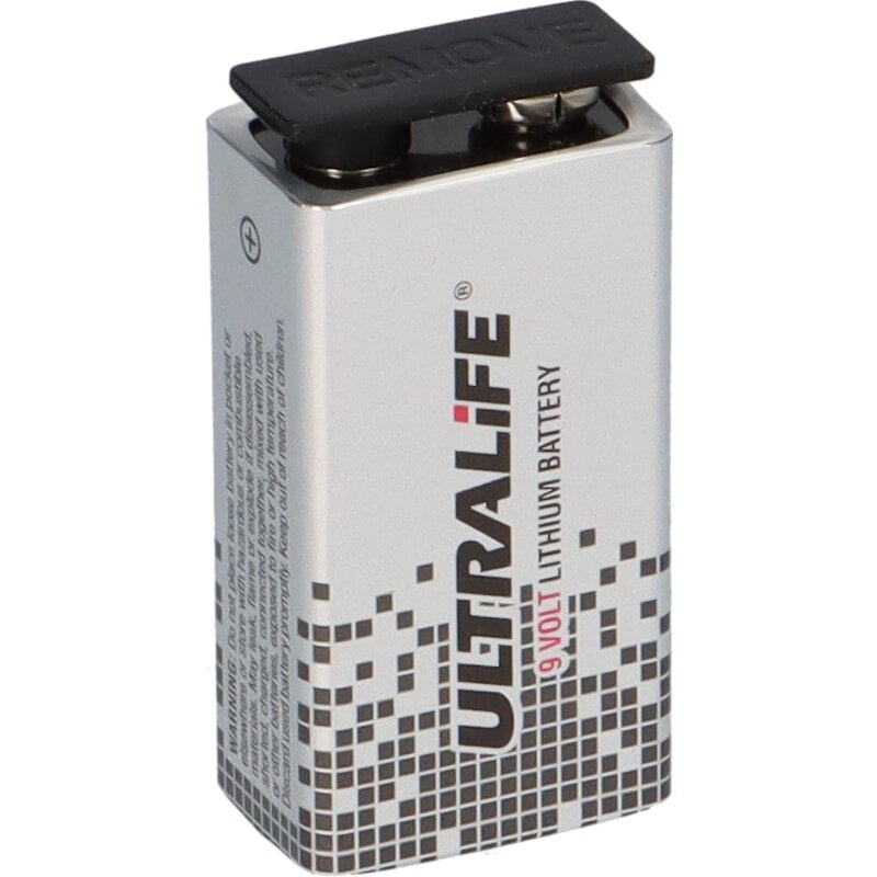 Ultralife 9V Block Lithium Batterie 9V 1200mAh U9VLJP