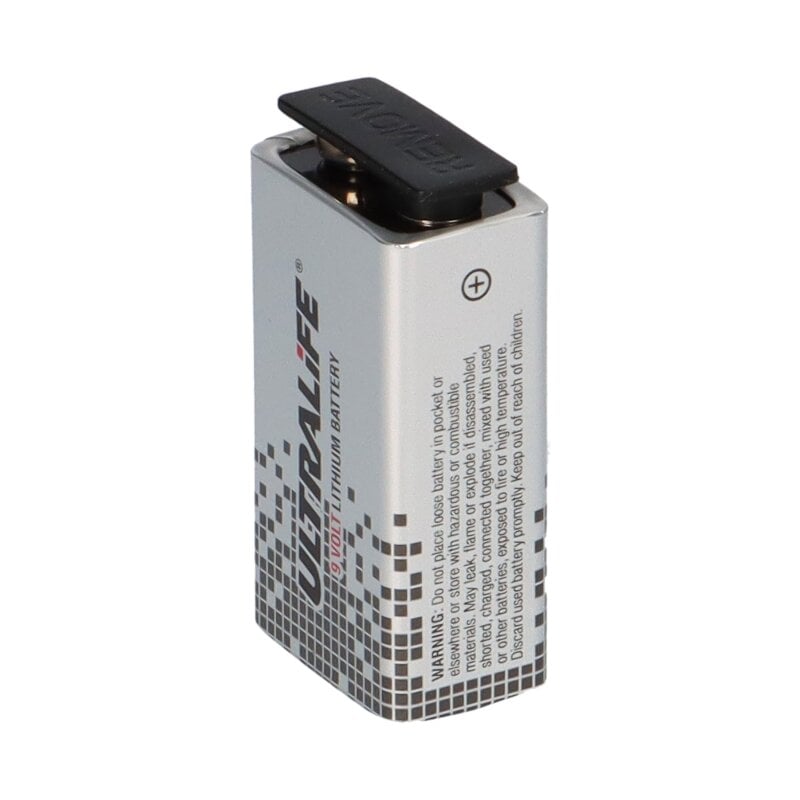 Ultralife 9V Block Lithium Batterie 9V 1200mAh U9VL-J-P