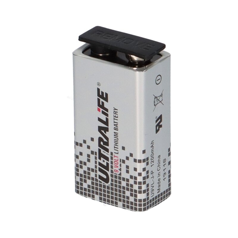 10x Ultralife U9VLJP 9V Block Lithium Batterie 1200mAh kaufen