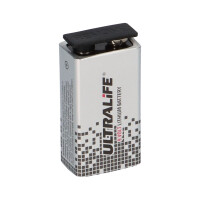 10x Ultralife U9VL-J-P Lithium 9V Block Batterie 1200mAh - p
