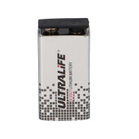 10x Ultralife U9VL-J-P Lithium 9V Block Batterie 1200mAh - p
