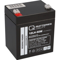 Q Batteries 12LH 30W 12V 5Ah Blei Vlies  gallery