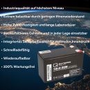 Q-Batteries 12LH-36W 12V 9Ah Blei-Vlies-Akku AGM VRLA Hochstrom USV