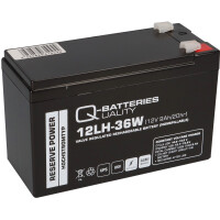 Q-Batteries 12LH-36W 12V 9Ah Blei-Vlies- gallery