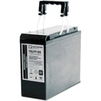 Q-Batteries 12LFT-55 12V 55Ah AGM Blei Akku 10-Jahrestyp VRL