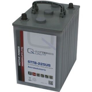 Q-Batteries 6TTB-225US 6V 225Ah (C20) geschlossene Blockbatterie Röhrchenplatte