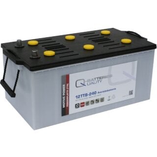 Q-Batteries 12V 240Ah (C20) Blockbatterie, positive Röhrchenplatte