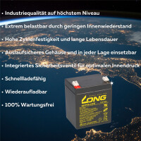 Kung Long Akku 12V 5Ah WP5-12E zyklenfest 4