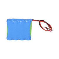 Notleuchten-Akku 4,8V 1800mAh NiMH F41 AA / Mignon 4
