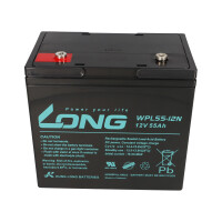 Kung Long WPL55-12N 12V 55Ah AGM Bleiakku M6 Longlife 3