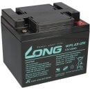 Kung Long Akku 12V 45Ah Pb Batterie Bleigel WPL45-12N Longlife