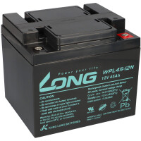 Kung Long Akku 12V 45Ah Pb Batterie Bleigel WPL45-12N Longli