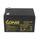 Kung Long Akku 12V 12Ah Pb Batterie Bleigel WP12-12E zyklenfest