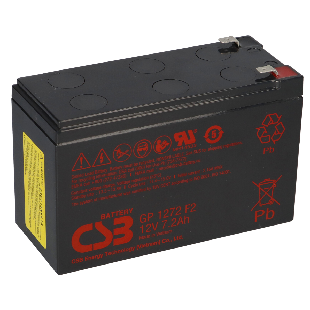 CSB-SCD2 kompatibler Akkusatz geeignet für APC RBC2 Plug & Play