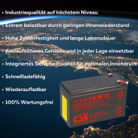 APC RBC133 Ersatzakku - 4x CSB HR1234WF2 - SMT1500RMI2U 2