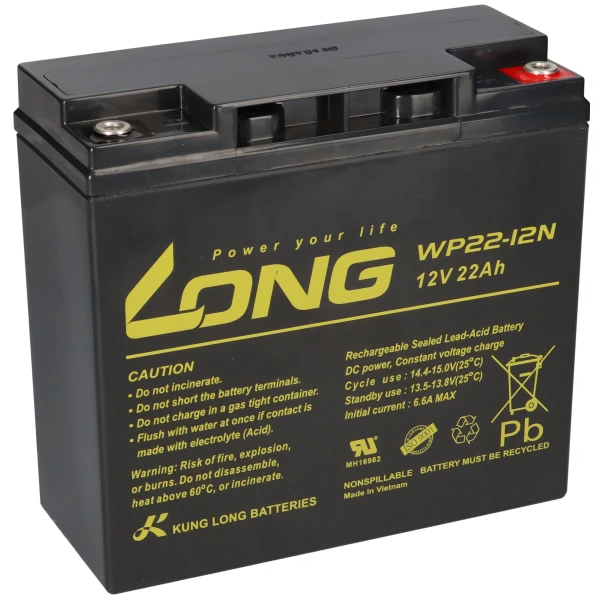Kung Long WP22-12N 12V 22Ah Batterie AGM gallery