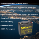 Kung Long WP22-12N 12V 22Ah Batterie AGM Blei Akku wartungsfrei zyklisch