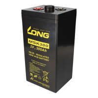 Kung Long MSK300 2V 300Ah AGM Bleiakku M8 Longlife 6