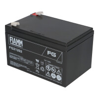 FIAMM FG21202 Standard AGM Bleiakku 12V 12Ah T2 / Faston 6,3