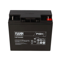 FIAMM 12FGH65 High-Rate AGM Bleiakku 12V 18Ah M5-Schraubansc