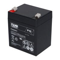 FIAMM FG20451 Standard AGM Bleiakku 12V 4,5Ah T1 / Faston 4,