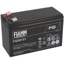 Fiamm Blei-Akku FG20721 Pb 12V / 7,2Ah Faston 4,8