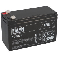 Fiamm Blei-Akku FG20721 Pb 12V / 7,2Ah Faston 4,8 1