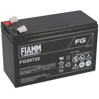 Fiamm Blei-Akku FG20722 Pb 12V / 7,2Ah Faston 6,3 1