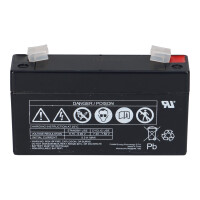 FIAMM FG10121 Standard AGM Bleiakku 6V 1,2Ah T1 / Faston 4,8