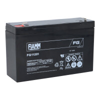 Fiamm Blei-Akku FG11201 Pb 6V / 12Ah Faston 4,8 1