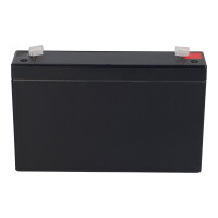 FIAMM FG10721 Standard AGM Bleiakku 6V 7,2Ah T1 / Faston 4,8