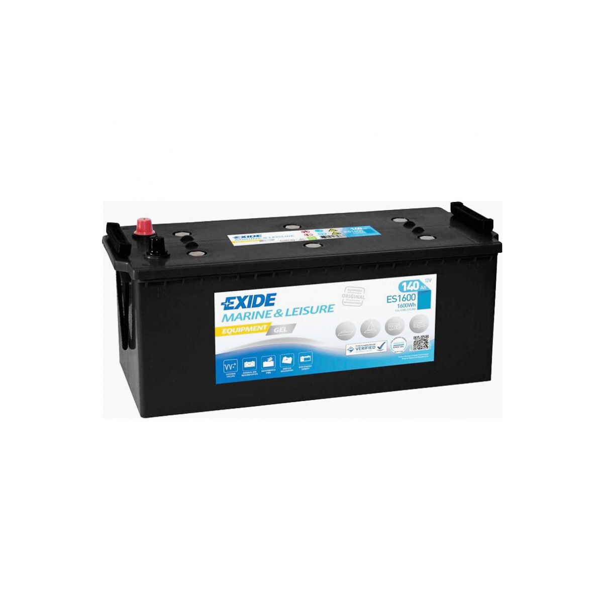 Exide Equipment Gel ES 1600 12V 140Ah Gel Versorgungsbatterie